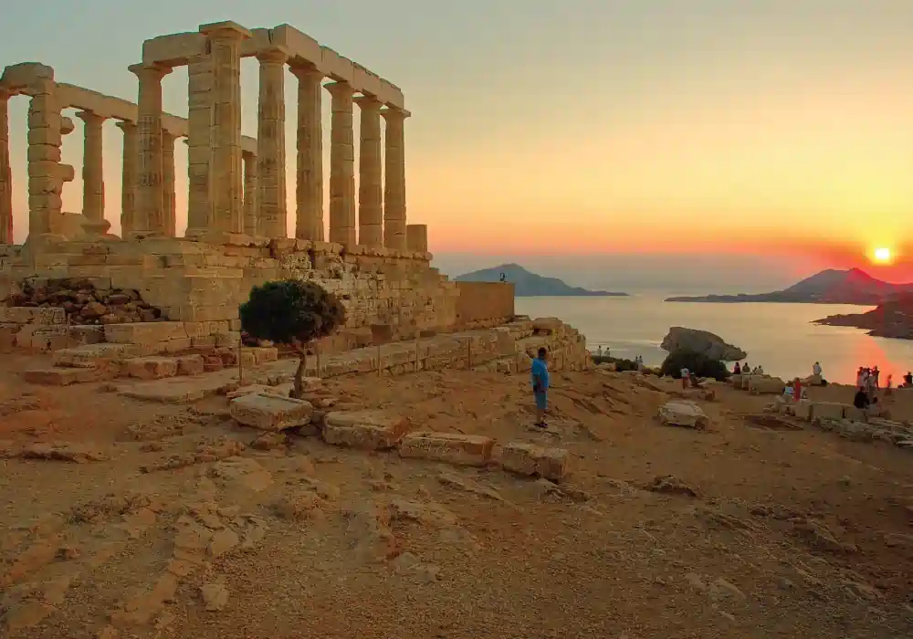 סיור שקיעה בקייפ סוניו (Cape Sounio)